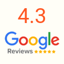 Osborne training is rated 4.3 on google reviews